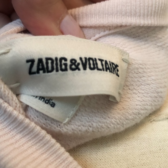 Zadig et Voltaire Girls Can Do Anything Sweatshirt - Picture 4 of 4